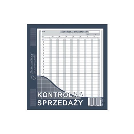 Druk MiP Kontrolka Sprzedaży 2/3 A4/40